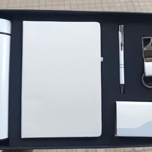5-in-1 Executive Corporate Set [Diary, Temperature Bottle, Keychain, Holder, and Pen]